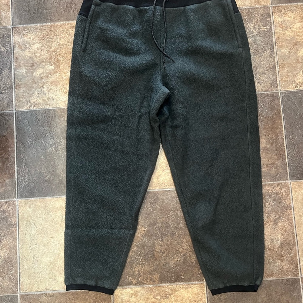 Allbirds Fluff Fleece Pant Womens XXL Natural Black NWT